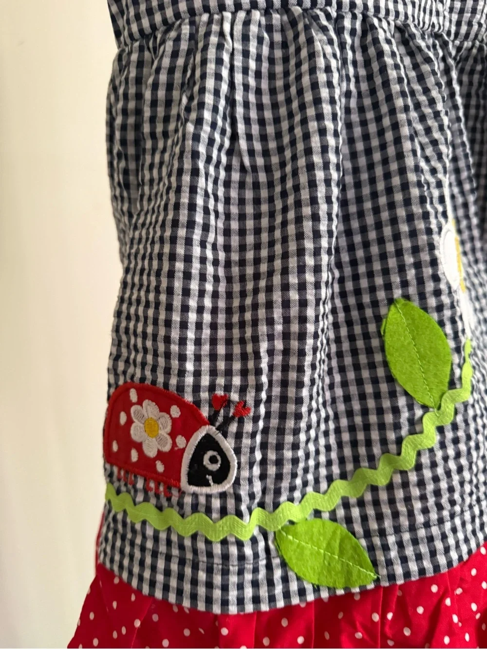 NWT Rare Editions Ladybug Sundress & Diaper Cover